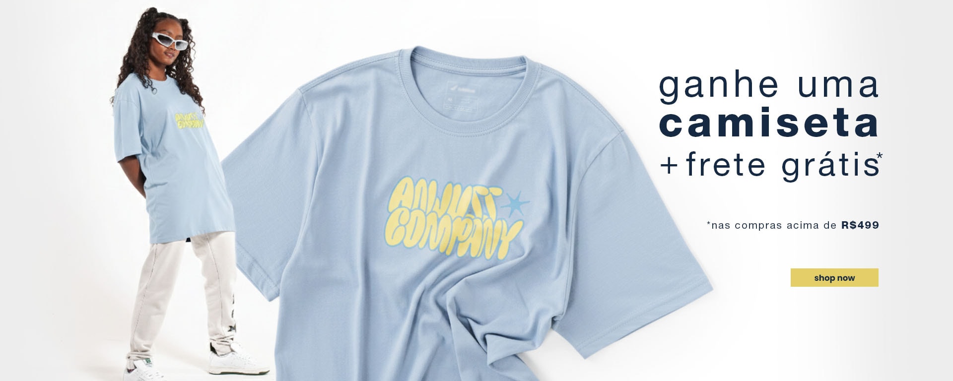 Camiseta Brinde - Anjuss