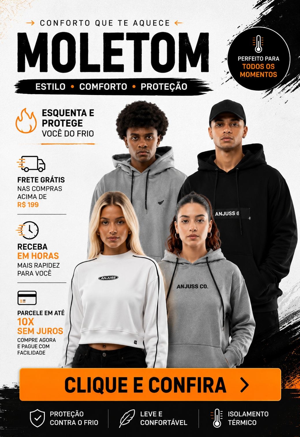 Moletom - Anjuss
