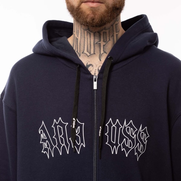 Segunda imagem do produto Blusa Aberta Canguru Masculina Heathen