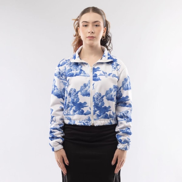 Segunda imagem do produto Blusa Aberta Feminina Raw