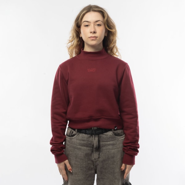 Blusa Feminina Careca Cropped Supply