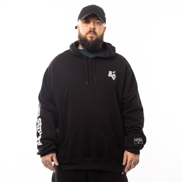 Blusão Canguru Masculino Plus Size College