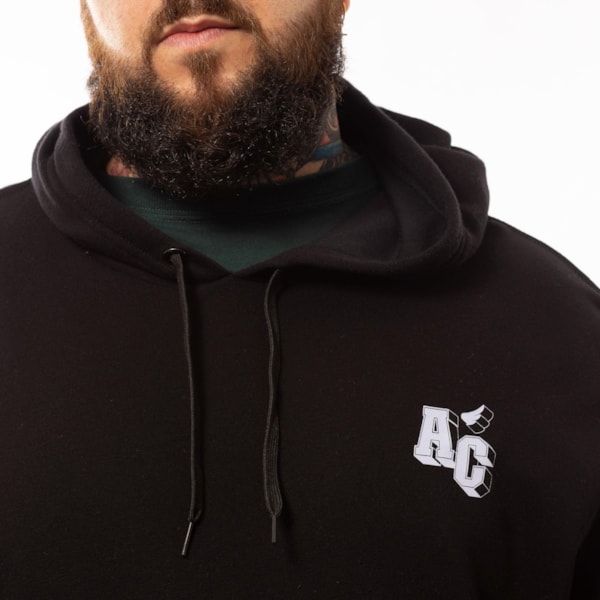 Segunda imagem do produto Blusão Canguru Masculino Plus Size College