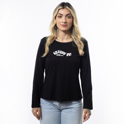 Blusinha Manga Longa Pliant