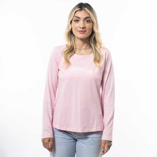 Blusinha Manga Longa Pliant