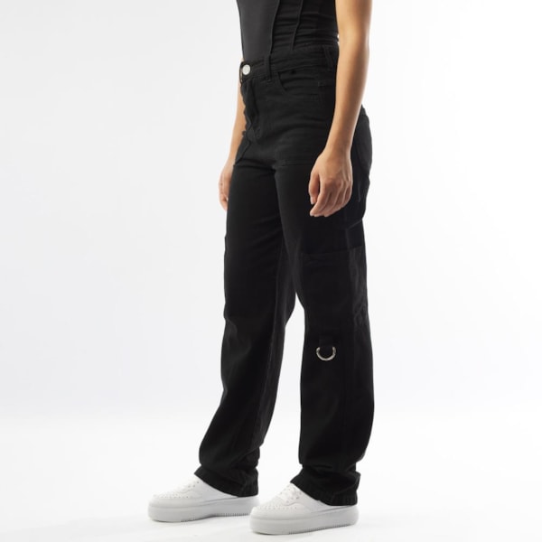 Segunda imagem do produto Calça Jeans Feminina Dobe