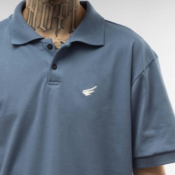 Segunda imagem do produto Camisa Polo Masculina Neon