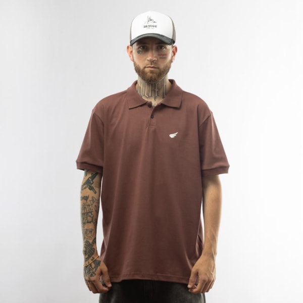 Camisa Polo Masculina Neon