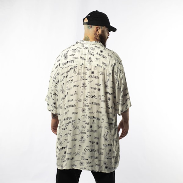 Segunda imagem do produto Camisa Unisex Plus Size Scrawl