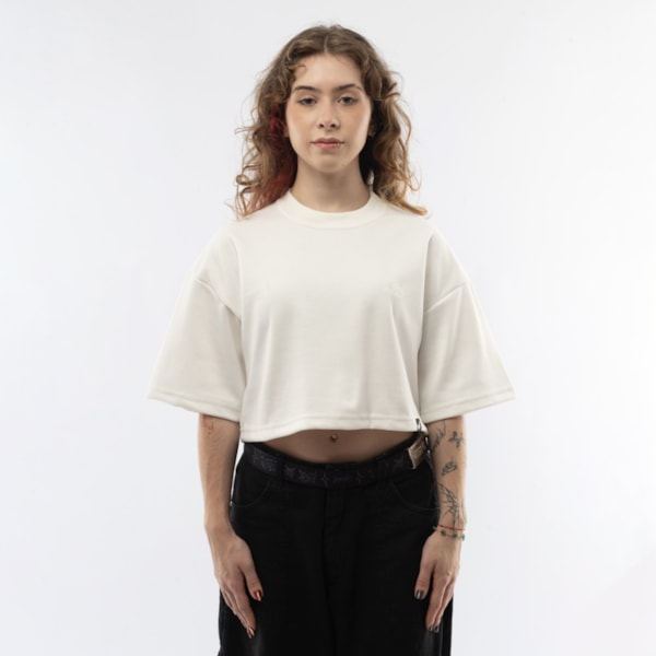Camiseta 1 Cropped Rose