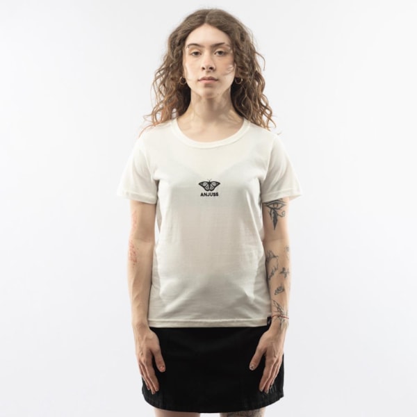 Camiseta Feminina Babylook Flutter