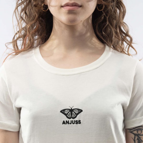 Segunda imagem do produto Camiseta Feminina Babylook Flutter