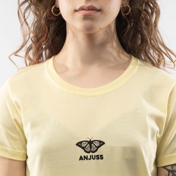 Segunda imagem do produto Camiseta Feminina Babylook Flutter