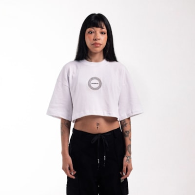 Camiseta Feminina Cropped Controlled