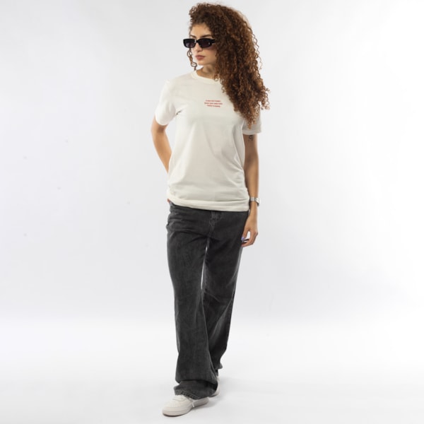 Camiseta Feminina Over Bracket