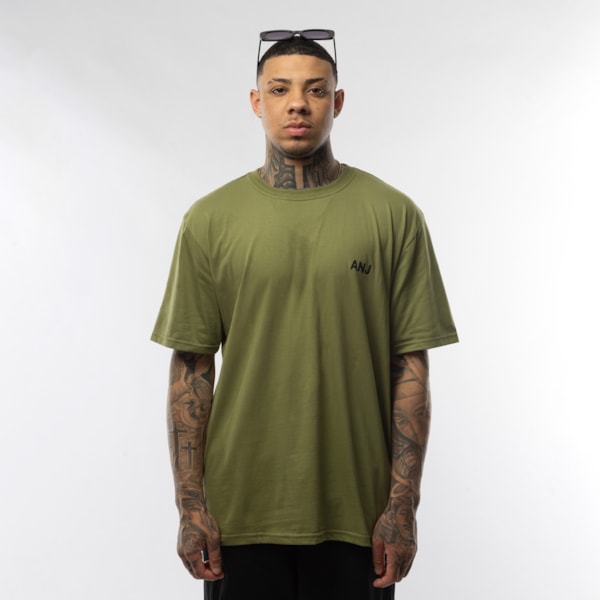 Camiseta Masculina Feat