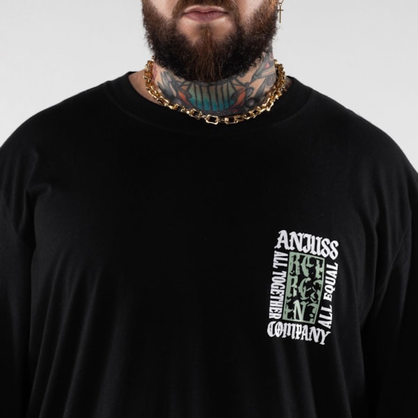 Segunda imagem do produto Camiseta Masculina Manga Longa Plus Size Thrive