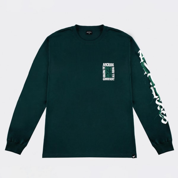 Camiseta Masculina Manga Longa Plus Size Thrive