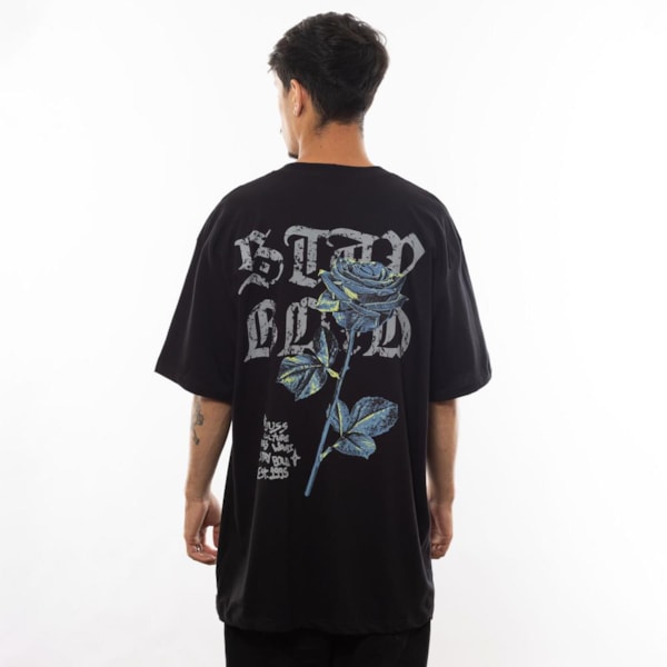 Segunda imagem do produto Camiseta Masculina Over Aura