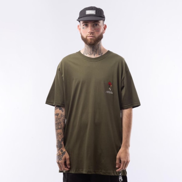 Camiseta Masculina Over Burn