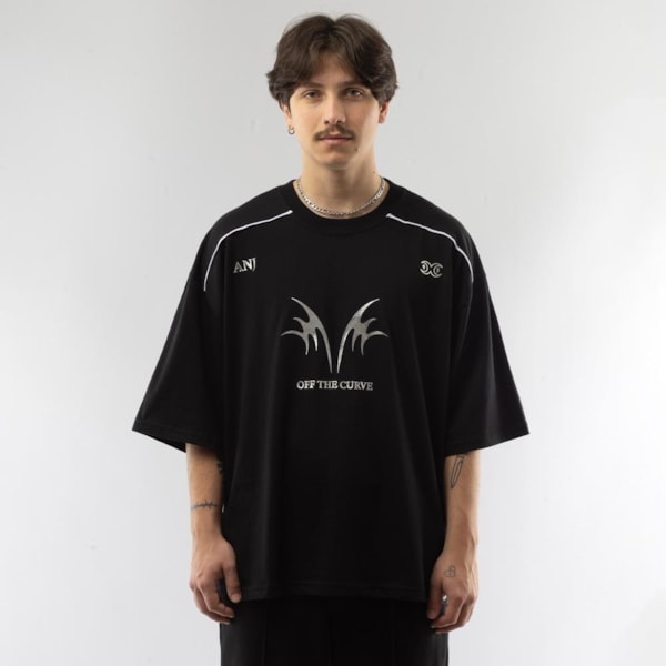 Camiseta Masculina Over Curve