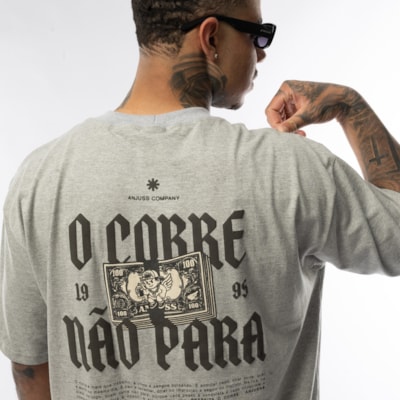 Segunda imagem do produto Camiseta Masculina Over Don't Stop