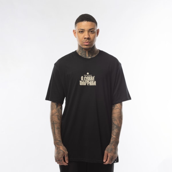 Camiseta Masculina Over Don't Stop