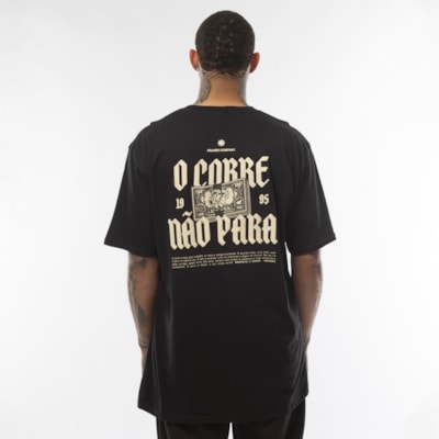 Segunda imagem do produto Camiseta Masculina Over Don't Stop