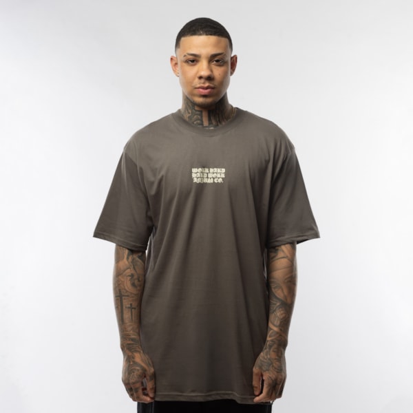 Camiseta Masculina Over Hard Work