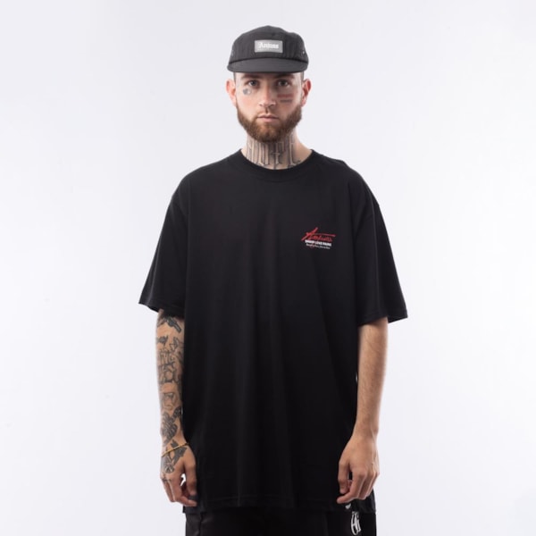 Camiseta Masculina Over Heartbeat