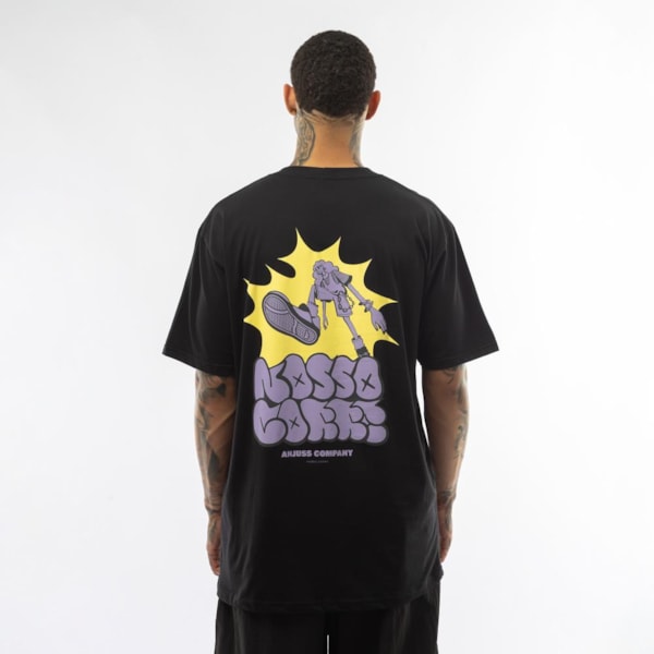 Segunda imagem do produto Camiseta Masculina Over  Sync