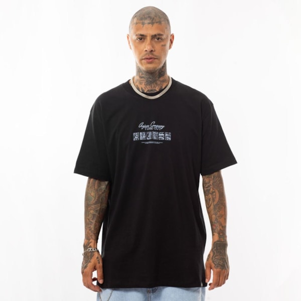 Camiseta Masculina Over Time Out