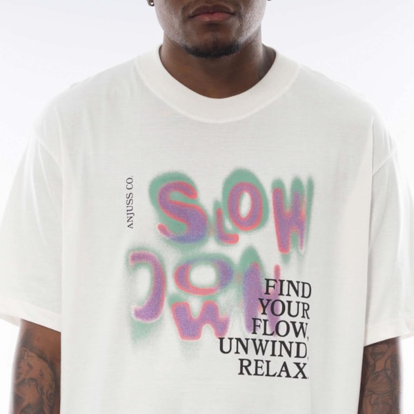 Camiseta Masculina Over Unwind