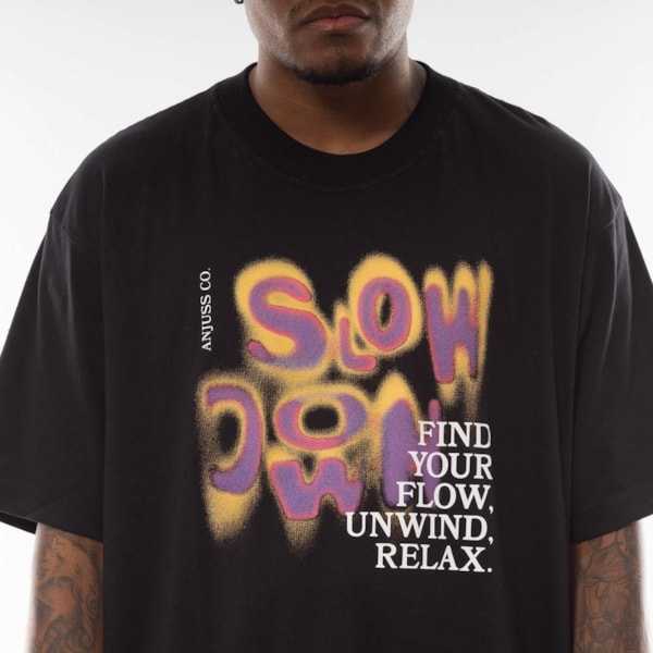 Segunda imagem do produto Camiseta Masculina Over Unwind