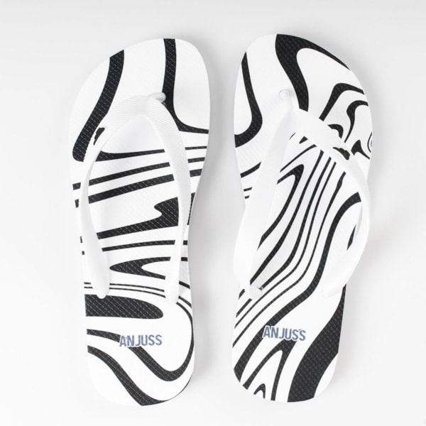 Chinelo Dedo Feminino Wavy