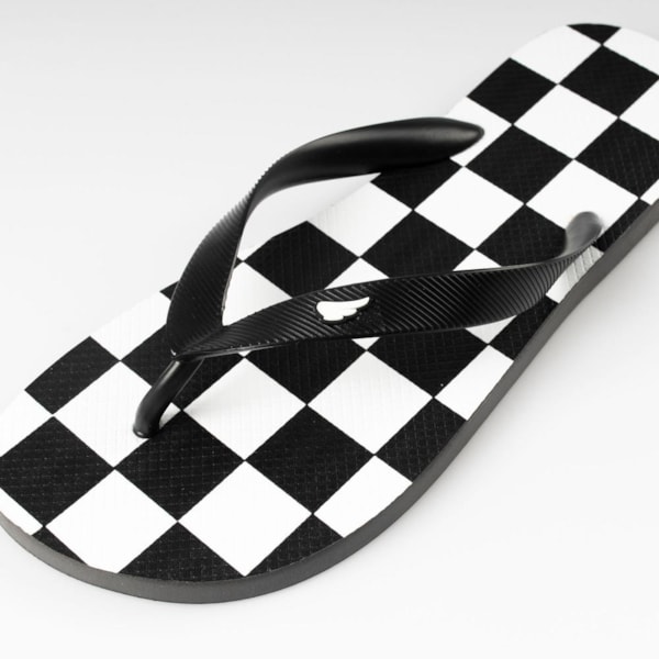 Segunda imagem do produto Chinelo Dedo Unisex Checkered