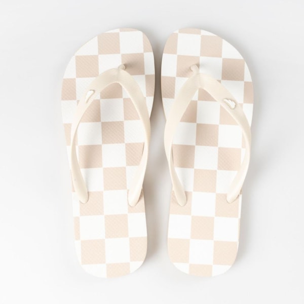 Chinelo Dedo Unisex Checkered