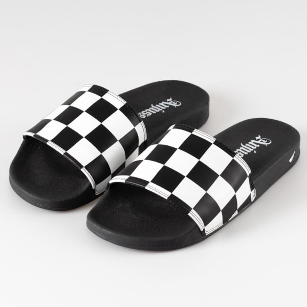 Chinelo Slide Checkmate