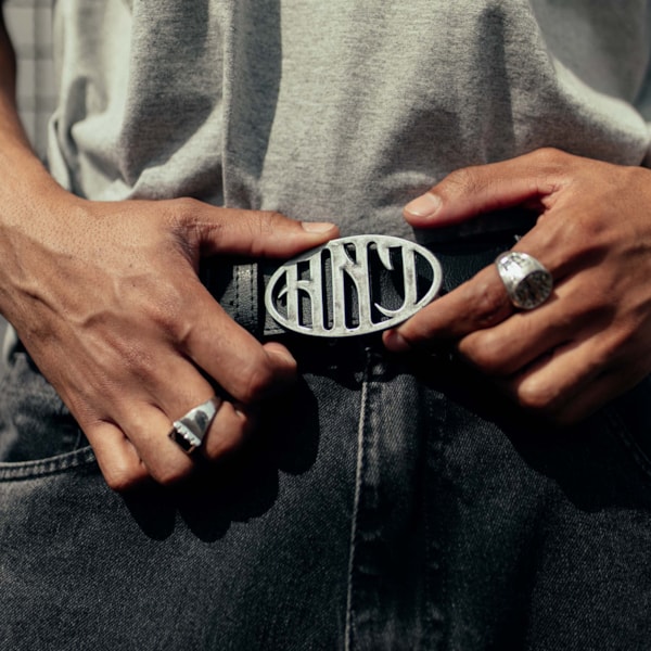 Cinto Com Fivela Swagger
