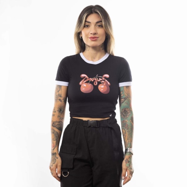 Cropped Feminino Cherry