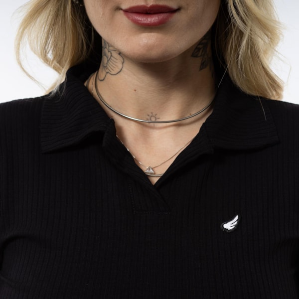 Segunda imagem do produto Cropped Feminino Manga Longa Spruce