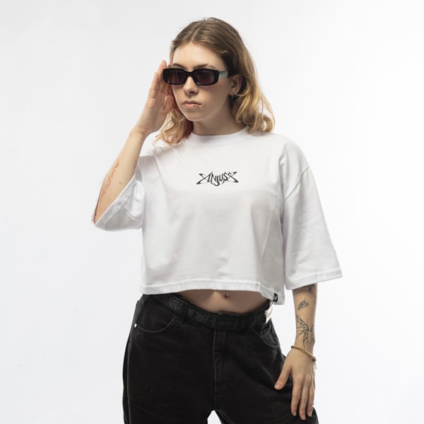 Cropped Feminino Over Atom