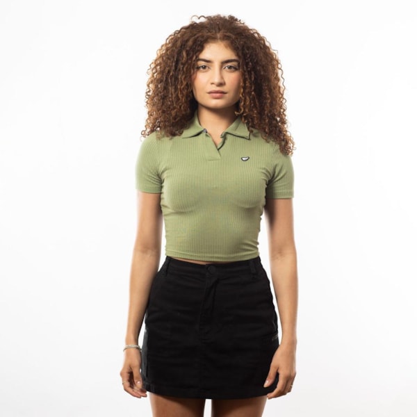 Cropped Feminino Preppy