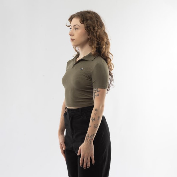 Segunda imagem do produto Cropped Feminino Preppy