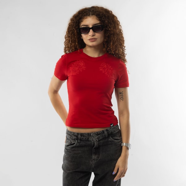 Cropped Feminino Rosebush