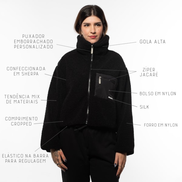 Segunda imagem do produto Jaqueta Feminina Over Tender