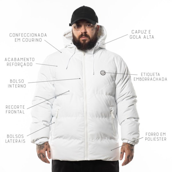 Segunda imagem do produto Jaqueta Masculina Plus Size Shelter