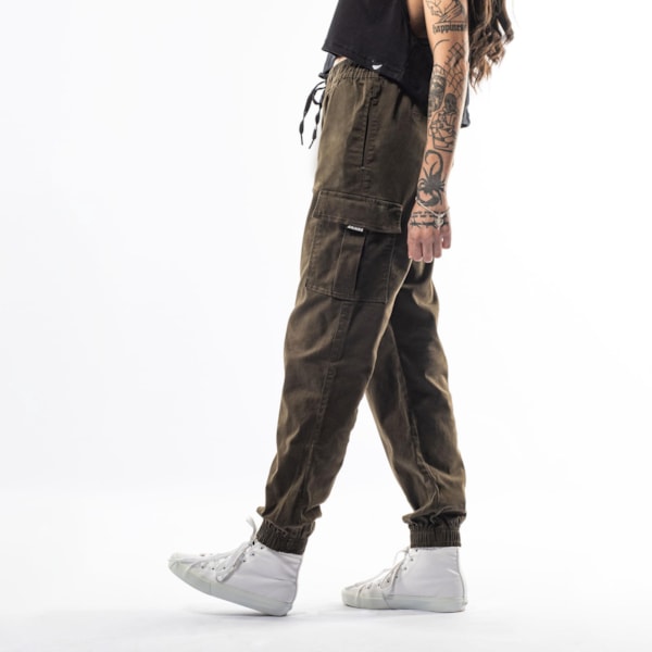 Segunda imagem do produto Jogging Feminina Cargo