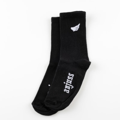 Segunda imagem do produto Kit 2 Meias Cano Medio Wings 34 Ao 38