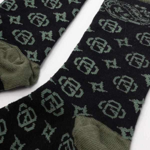 Segunda imagem do produto Meia Cano Alto Persa 34 ao 38